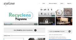 Desktop Screenshot of eyeline-magazine.nl